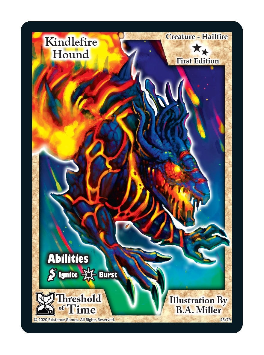 Image for Kindlefire Hound (Threshold of Time) (45) - Exodus TCG