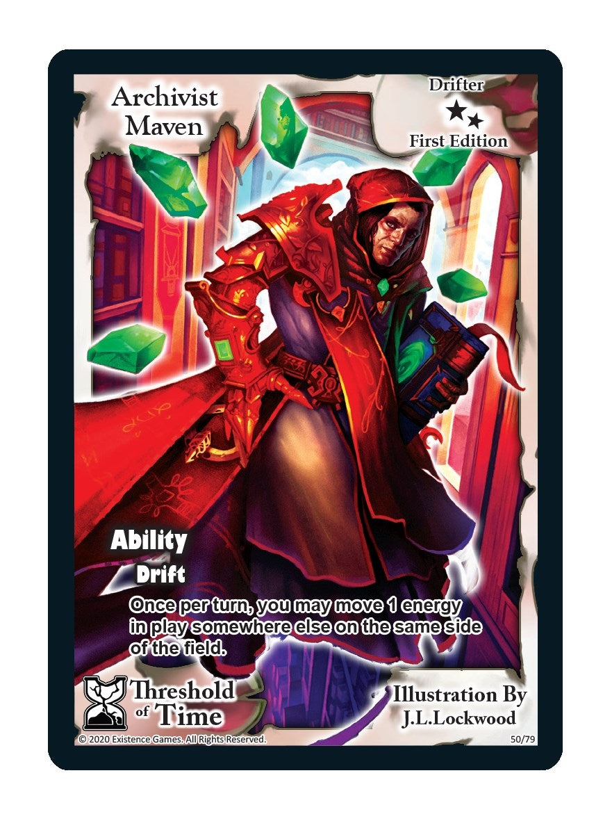 Image for Archivist Maven (Threshold of Time) (50) - Exodus TCG