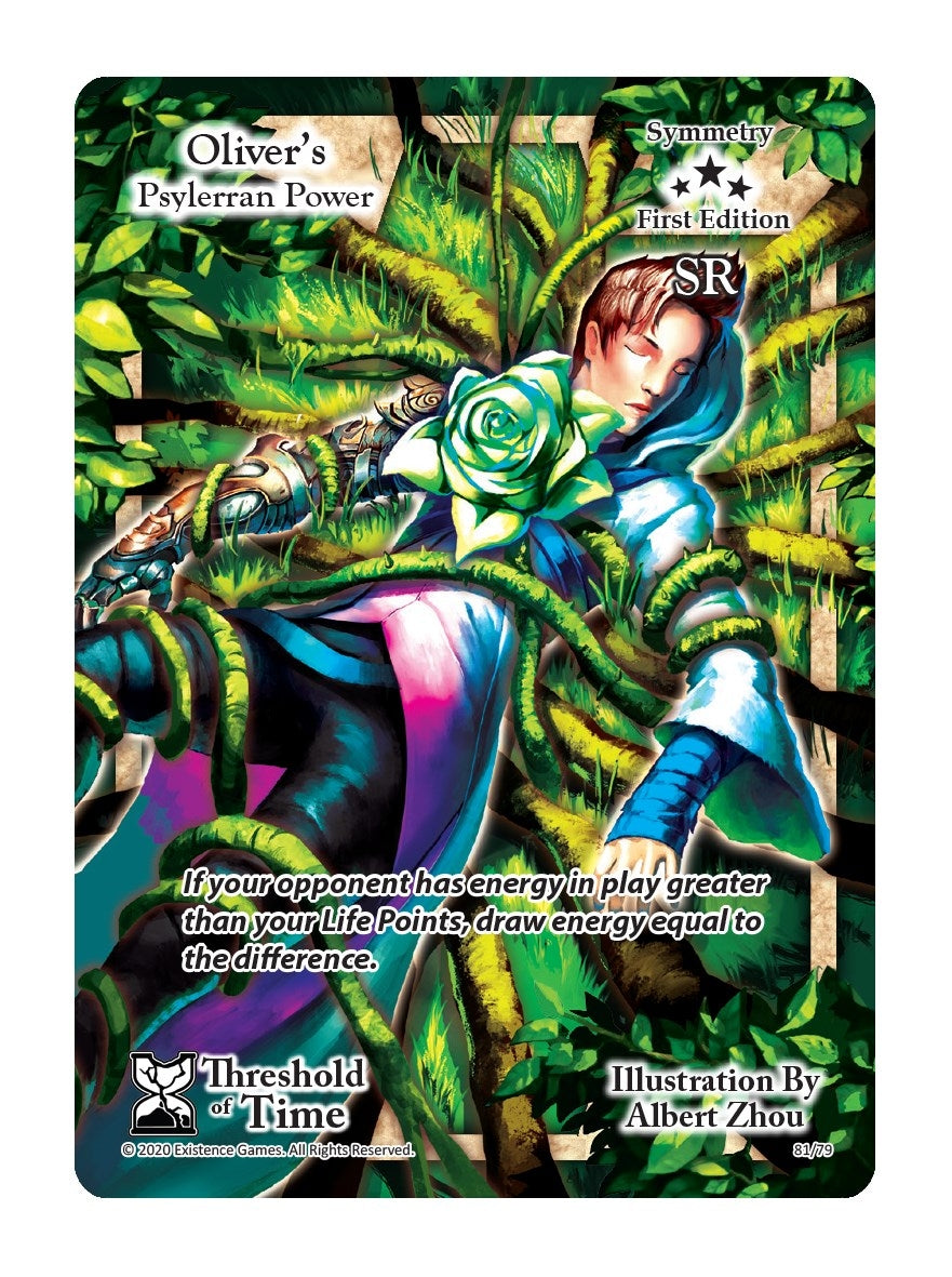 Image for Oliver's Psylerran Power (Threshold of Time) (81) - Exodus TCG