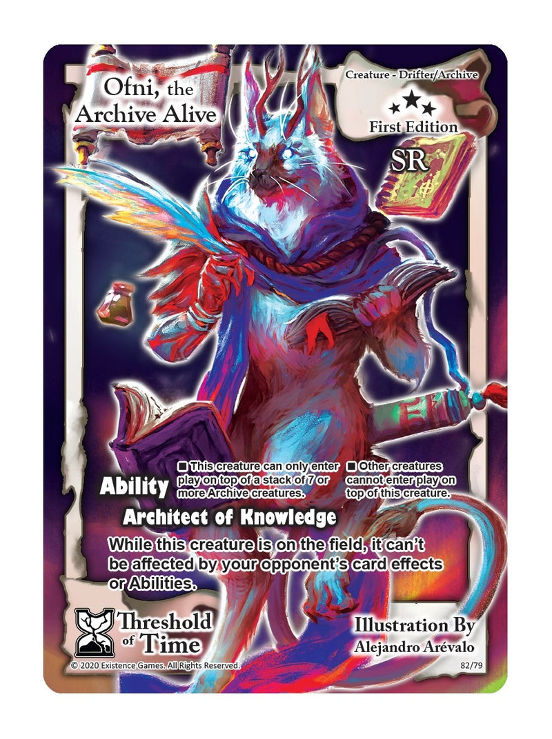 Image for Ofni, the Archive Alive (Threshold of Time) (82) - Exodus TCG
