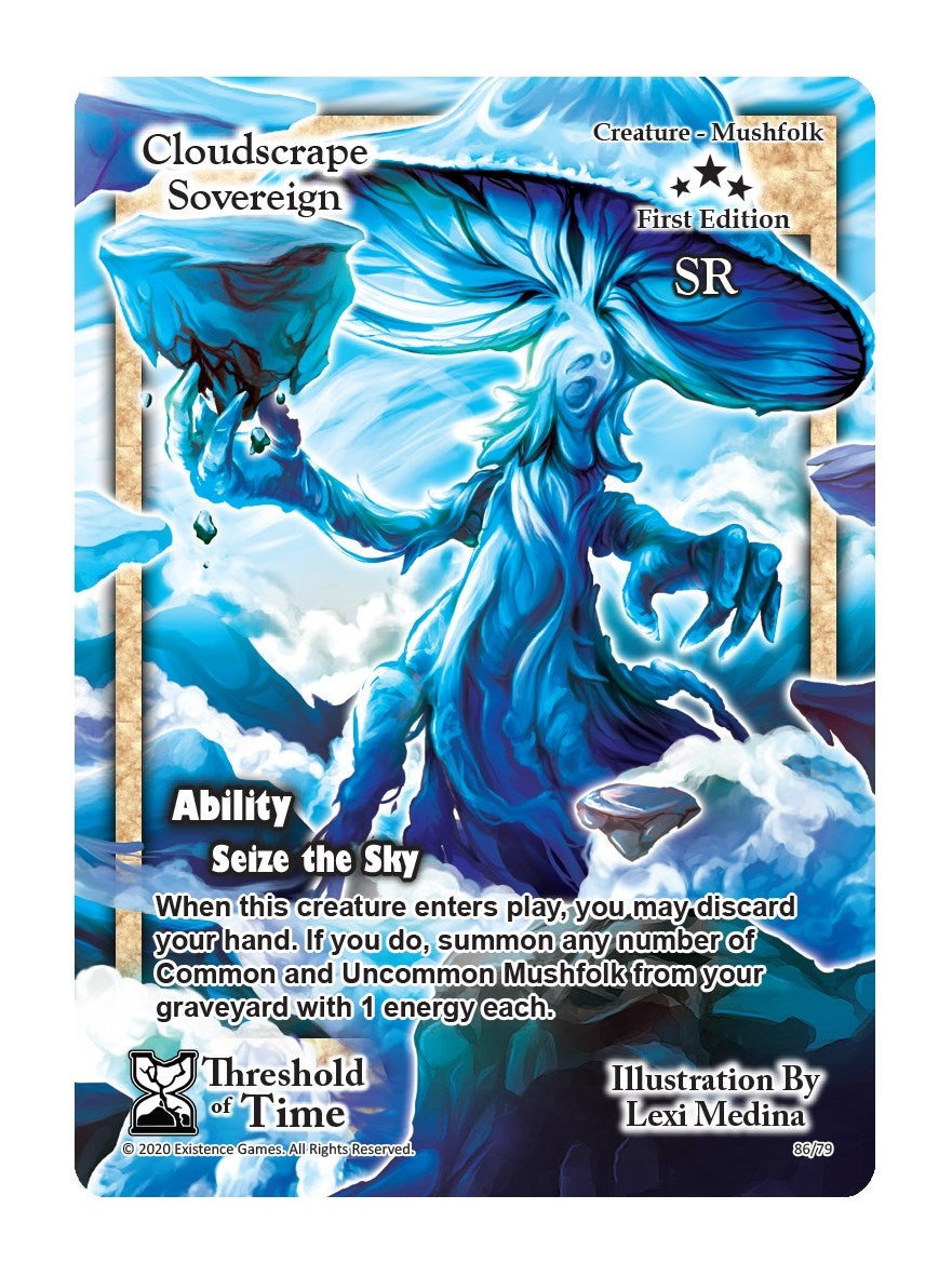 Image for Cloudscrape Sovereign (Threshold of Time) (86) - Exodus TCG