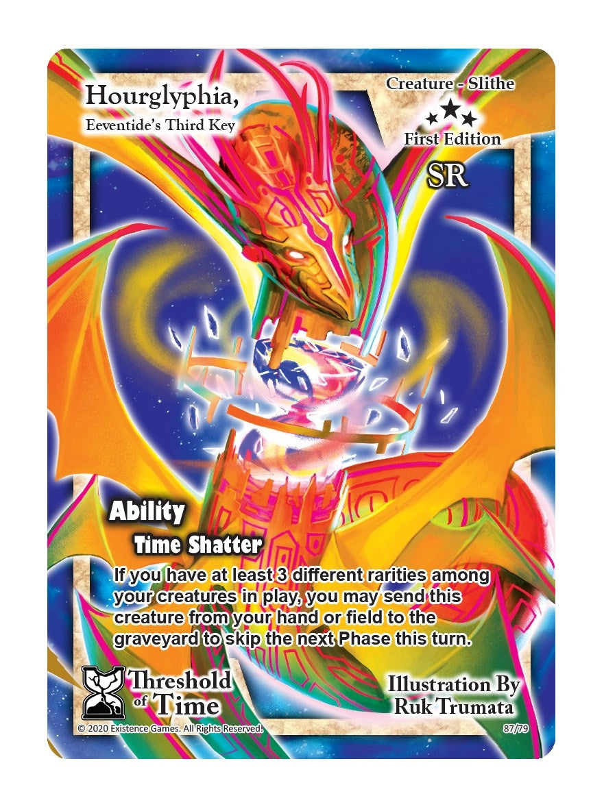 Image for Hourglyphia, Eeventide's Third Key (Threshold of Time) (87) - Exodus TCG