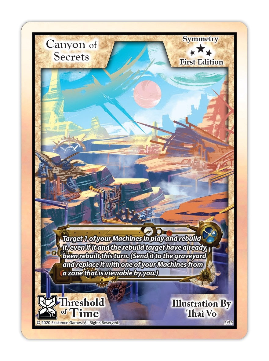 Image for Canyon of Secrets (Threshold of Time) (2) - Exodus TCG