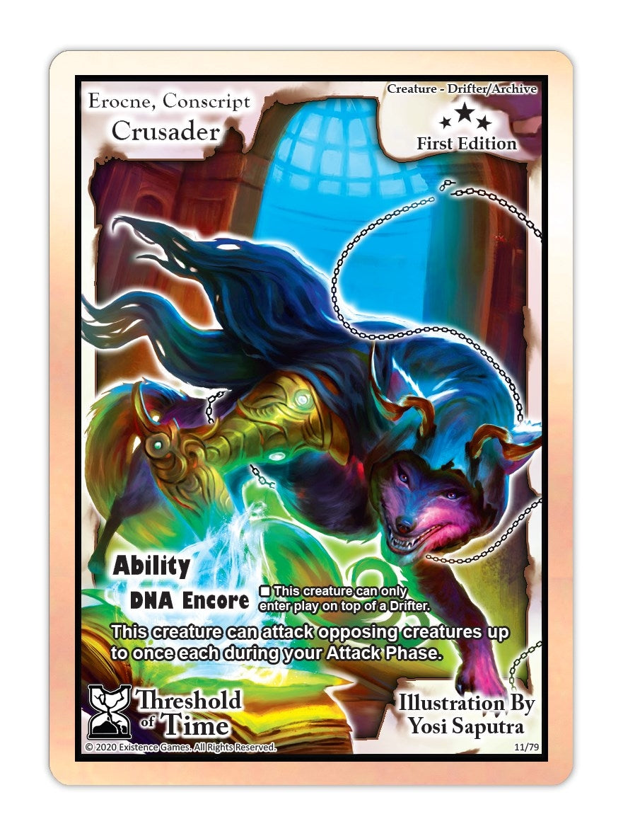 Image for Erocne, Conscript Crusader (Threshold of Time) (11) - Exodus TCG