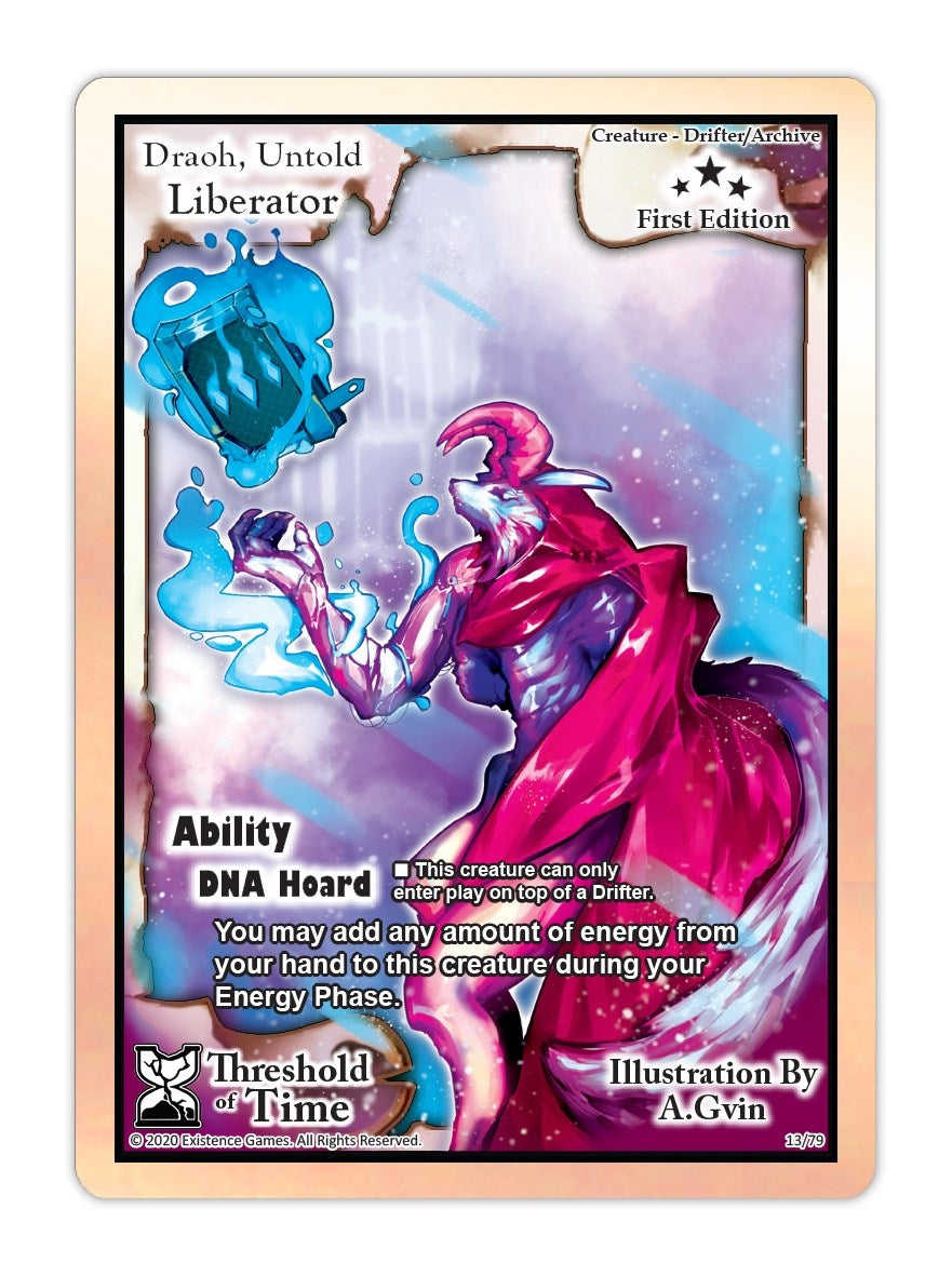 Image for Draoh, Untold Liberator (Threshold of Time) (13) - Exodus TCG