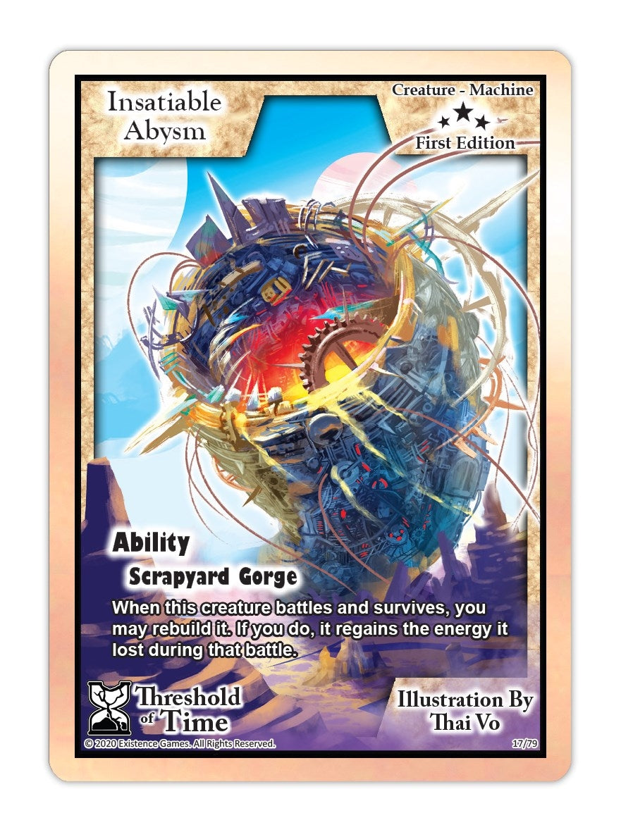 Image for Insatiable Abysm (Threshold of Time) (17) - Exodus TCG