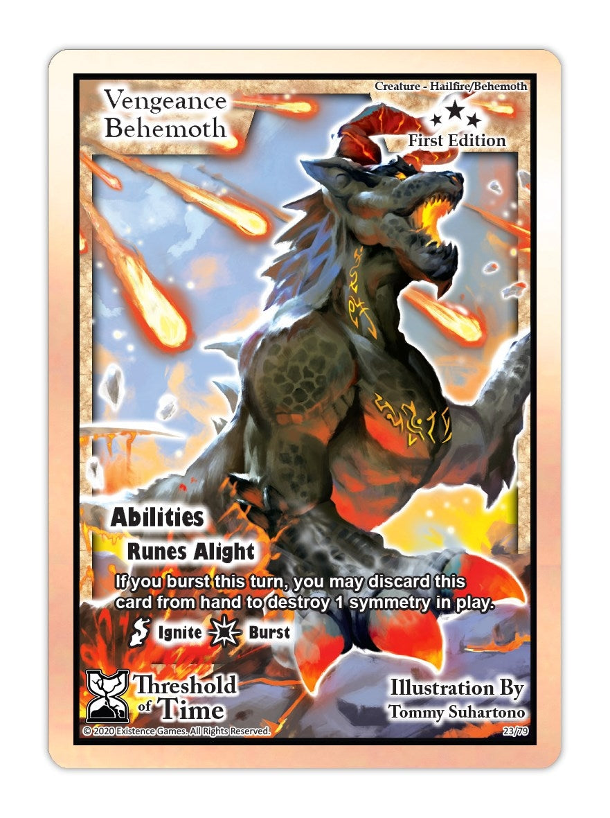 Image for Vengeance Behemoth (Threshold of Time) (23) - Exodus TCG
