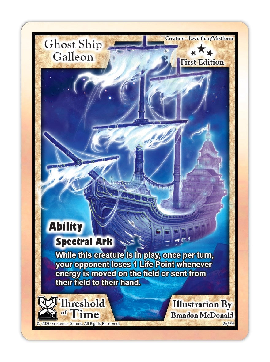 Image for Ghost Ship Galleon (Threshold of Time) (26) - Exodus TCG