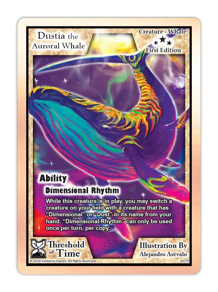 Image for Dustia the Auroral Whale (Threshold of Time) (30) - Exodus TCG