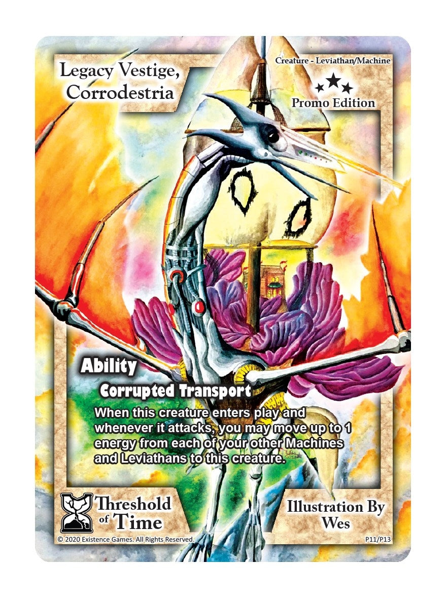 Image for Legacy Vestige, Corrodestria (Promo Edition) (Exodus Promo Cards) (P11) - Exodus TCG