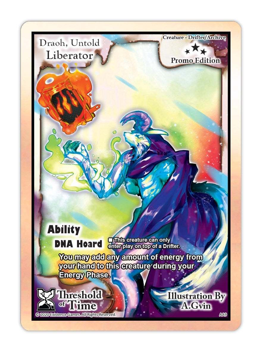 Image for Draoh, Untold Liberator (Promo Edition) (Exodus Promo Cards) (AA9) - Exodus TCG