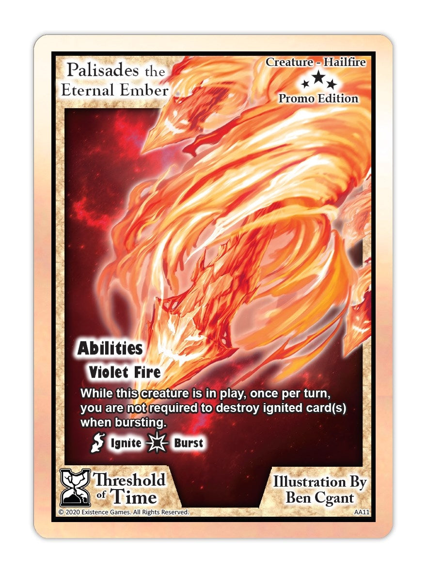Image for Palisades the Eternal Ember (Promo Edition) (Exodus Promo Cards) (AA11) - Exodus TCG