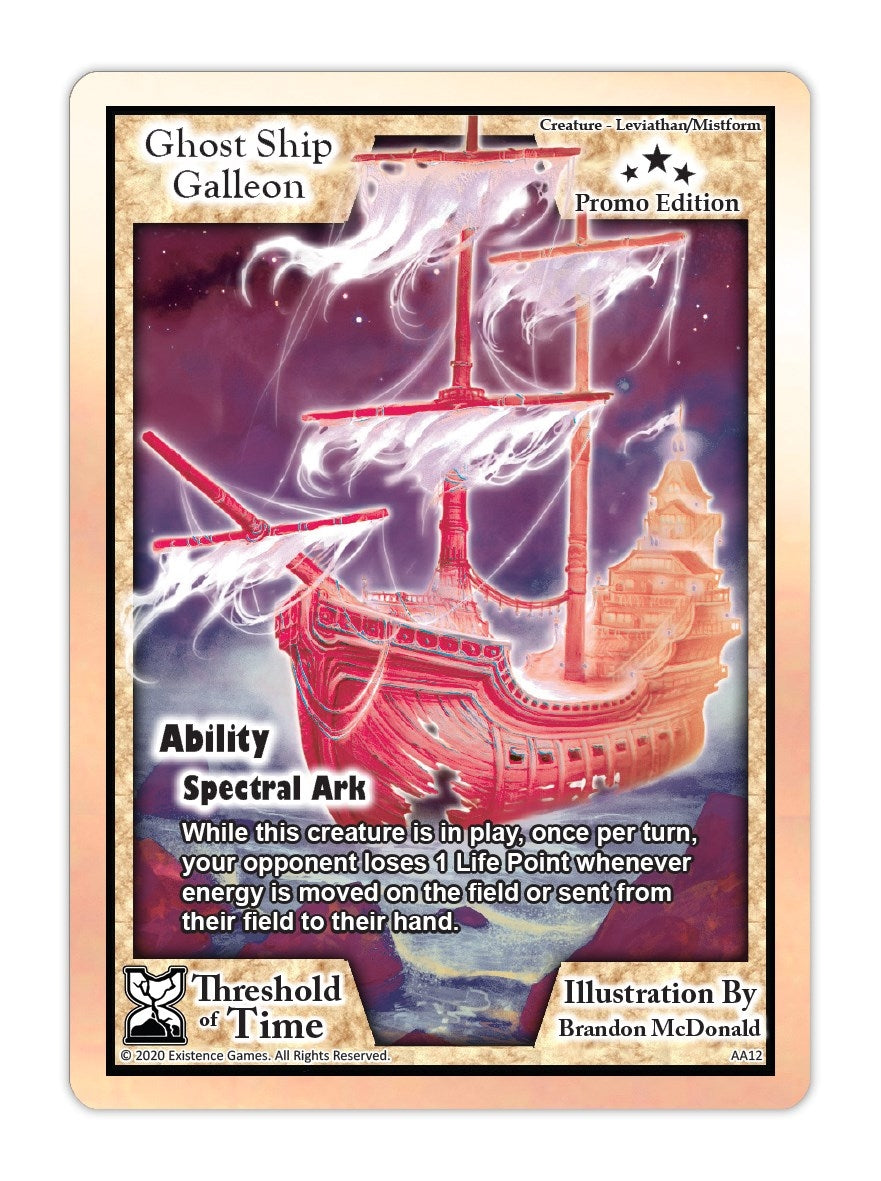 Image for Ghost Ship Galleon (Promo Edition) (Exodus Promo Cards) (AA12) - Exodus TCG
