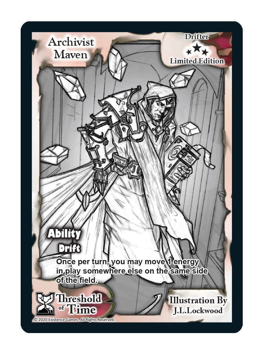 Image for Archivist Maven (Limited Edition) (Limited Edition Sketch Cards) - Exodus TCG