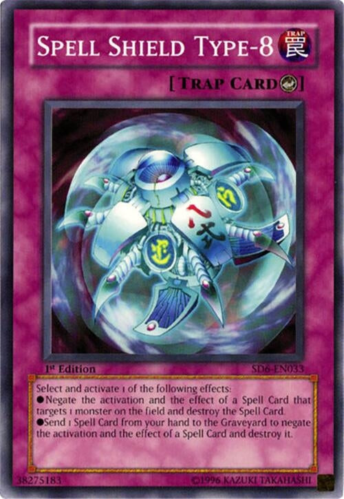Image for Spell Shield Type-8 (Structure Deck: Spellcaster's Judgment) (SD6-EN033) - YuGiOh