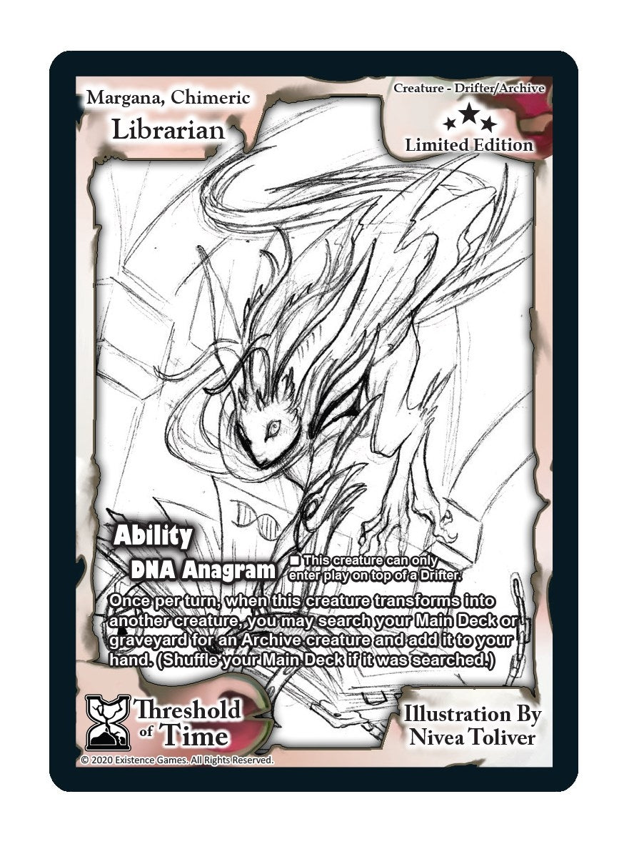 Image for Margana, Chimeric Librarian (Limited Edition) (Limited Edition Sketch Cards) - Exodus TCG