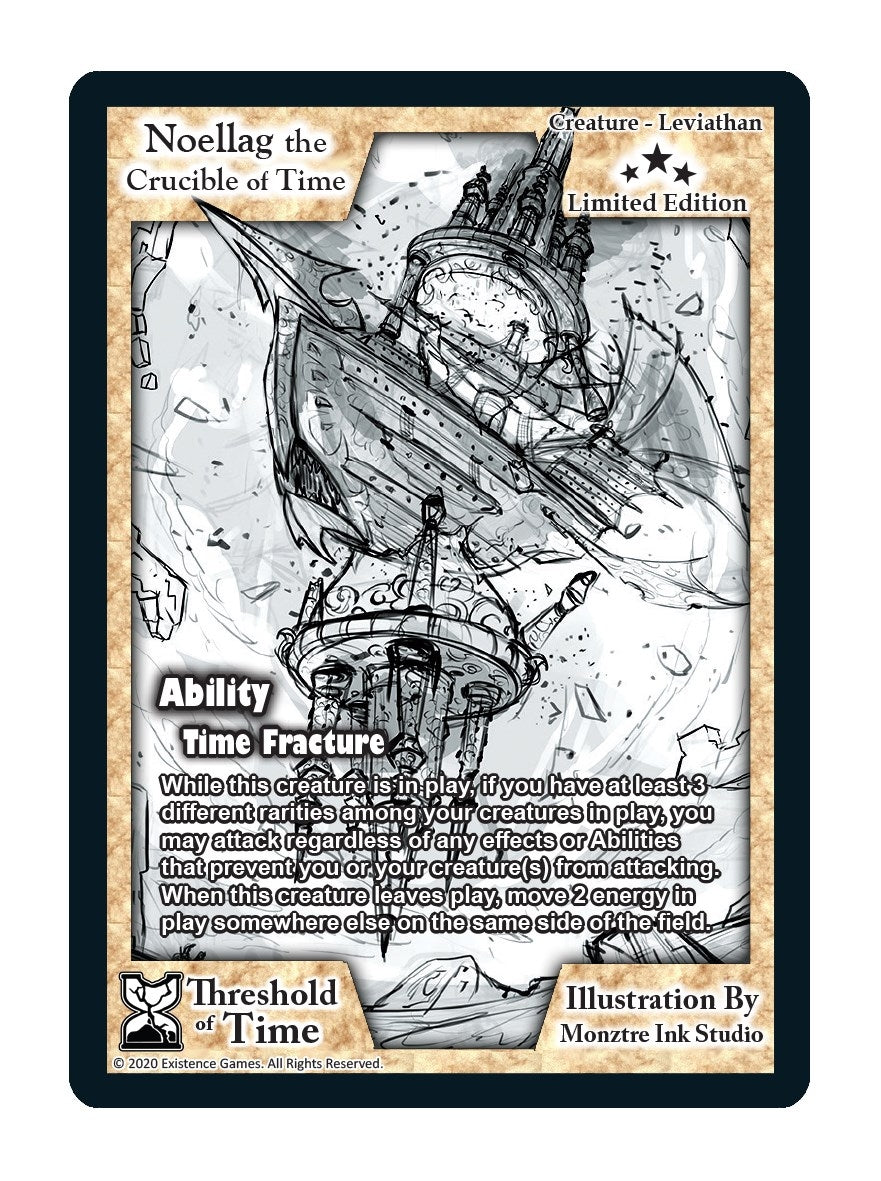 Image for Noellag the Crucible of Time (Limited Edition) (Limited Edition Sketch Cards) - Exodus TCG