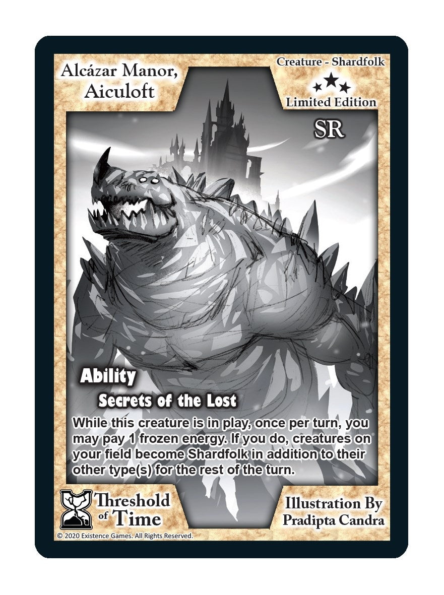 Image for Alc·zar Manor, Aiculoft (Limited Edition) (Limited Edition Sketch Cards) - Exodus TCG