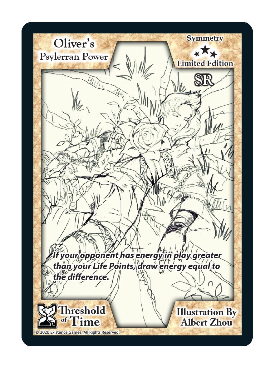 Image for Oliver's Psylerran Power (Limited Edition) (Limited Edition Sketch Cards) - Exodus TCG