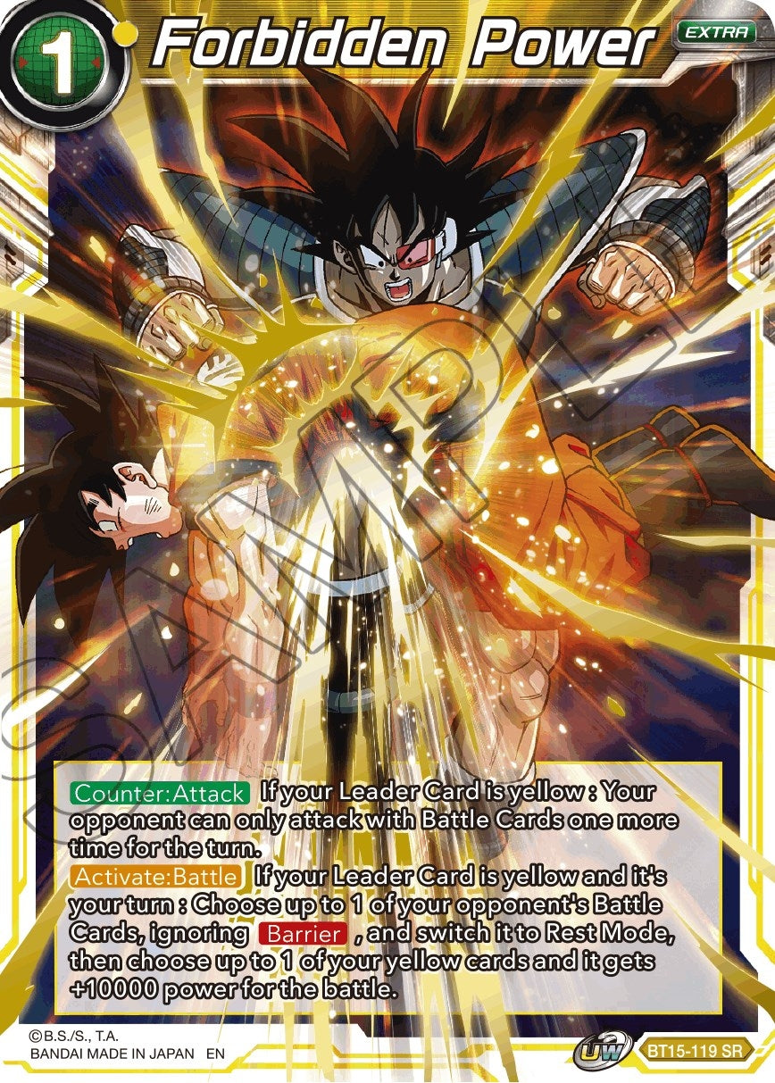 Image for Forbidden Power (Saiyan Showdown) (BT15-119) - Dragon Ball Super: Masters