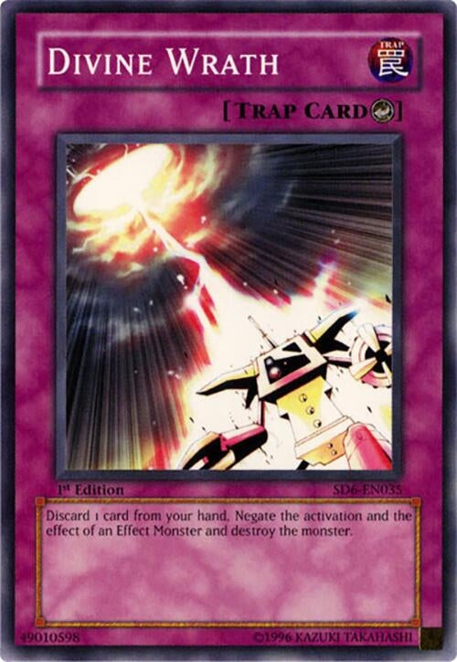 Image for Divine Wrath (Structure Deck: Spellcaster's Judgment) (SD6-EN035) - YuGiOh