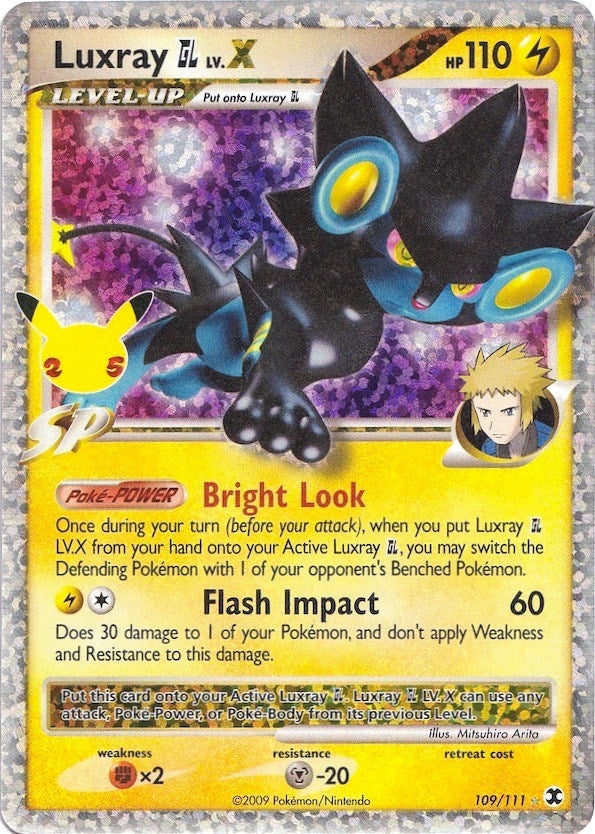 Image for Luxray GL LV.X (Celebrations: Classic Collection) (109/111) - Pokemon