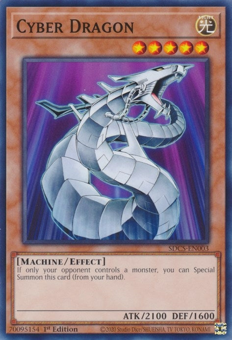 Image for Cyber Dragon (Structure Deck: Cyber Strike) (SDCS-EN003) - YuGiOh