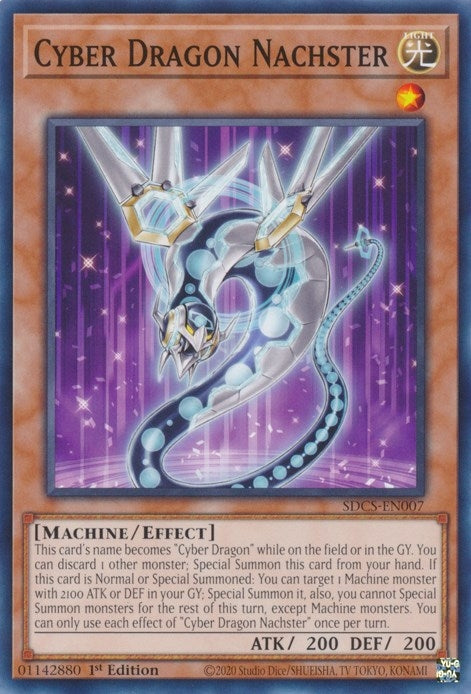 Image for Cyber Dragon Nachster (Structure Deck: Cyber Strike) (SDCS-EN007) - YuGiOh