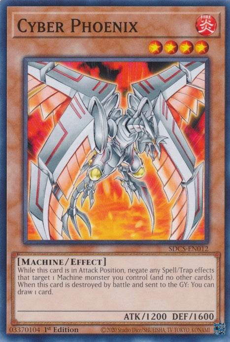 Image for Cyber Phoenix (Structure Deck: Cyber Strike) (SDCS-EN012) - YuGiOh