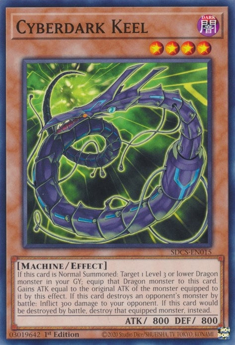 Image for Cyberdark Keel (Structure Deck: Cyber Strike) (SDCS-EN015) - YuGiOh