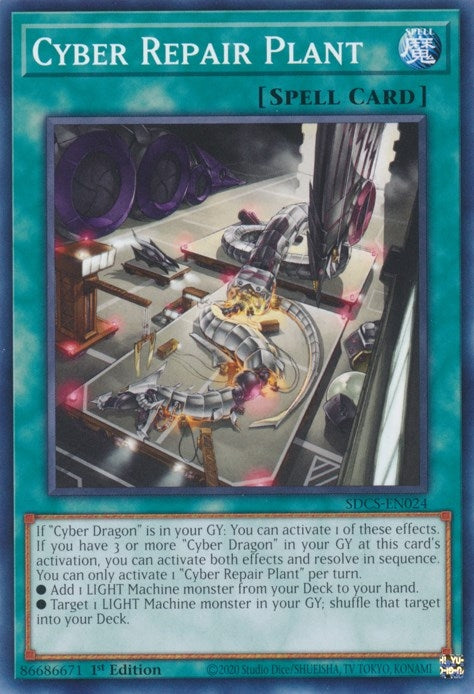Image for Cyber Repair Plant (Structure Deck: Cyber Strike) (SDCS-EN024) - YuGiOh