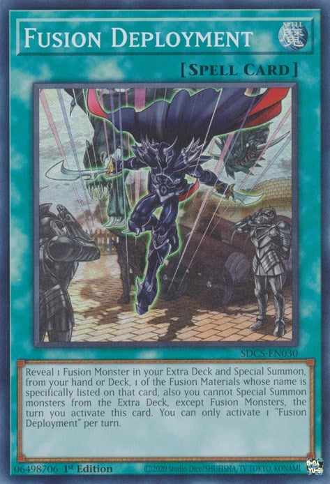 Image for Fusion Deployment (Structure Deck: Cyber Strike) (SDCS-EN030) - YuGiOh