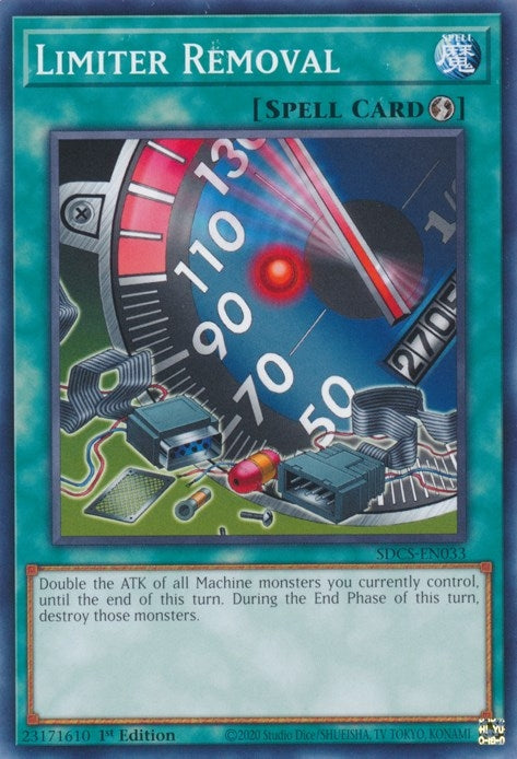 Image for Limiter Removal (Structure Deck: Cyber Strike) (SDCS-EN033) - YuGiOh