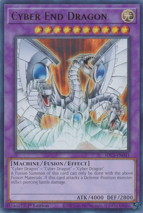 Image for Cyber End Dragon (Structure Deck: Cyber Strike) (SDCS-EN041) - YuGiOh