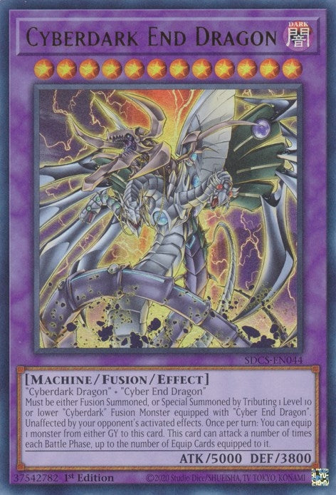 Image for Cyberdark End Dragon (Structure Deck: Cyber Strike) (SDCS-EN044) - YuGiOh