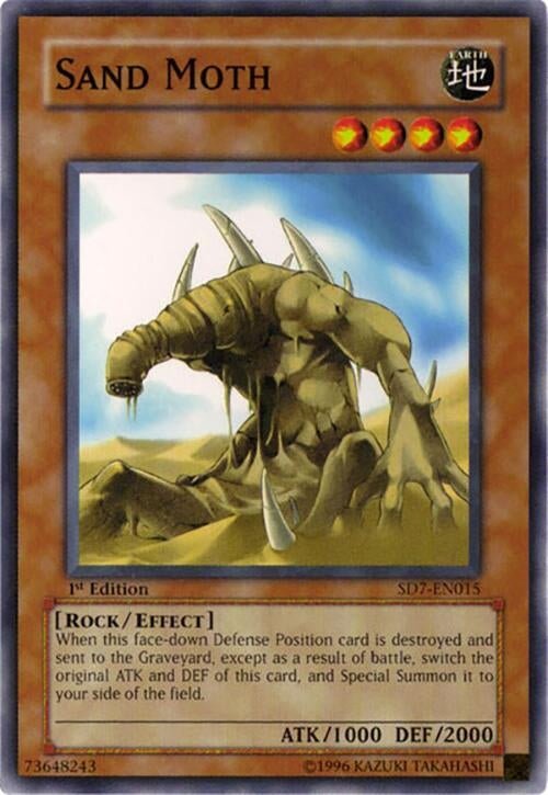 Image for Sand Moth (Structure Deck: Invincible Fortress) (SD7-EN015) - YuGiOh