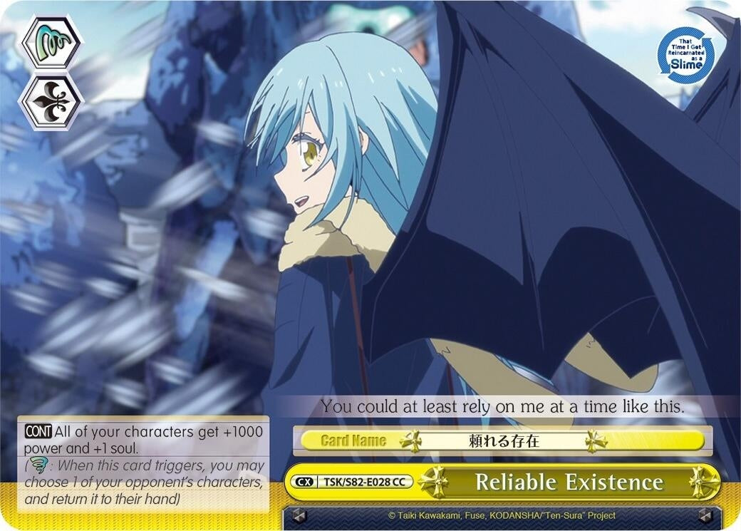 Image for Reliable Existence (That Time I Got Reincarnated as a Slime Vol.2) (TSK/S82-E028 CC) - Weiss Schwarz