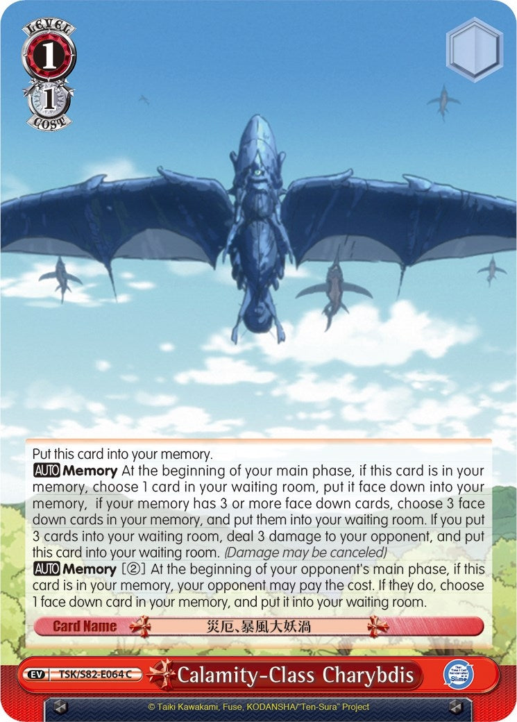 Image for Calamity-Class Charybdis (That Time I Got Reincarnated as a Slime Vol.2) (TSK/S82-E064 C) - Weiss Schwarz