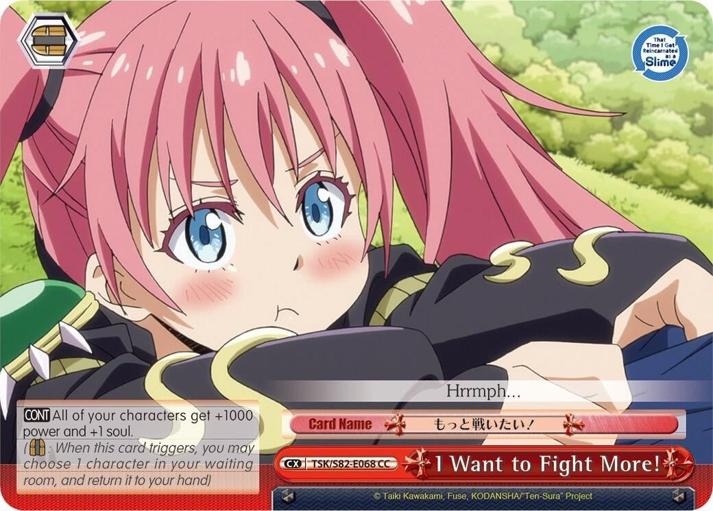 Image for I Want to Fight More! (That Time I Got Reincarnated as a Slime Vol.2) (TSK/S82-E068 CC) - Weiss Schwarz