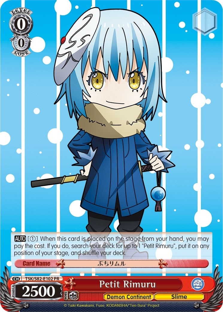 Image for Petit Rimuru (That Time I Got Reincarnated as a Slime Vol.2) (TSK/S82-E102 PR) - Weiss Schwarz