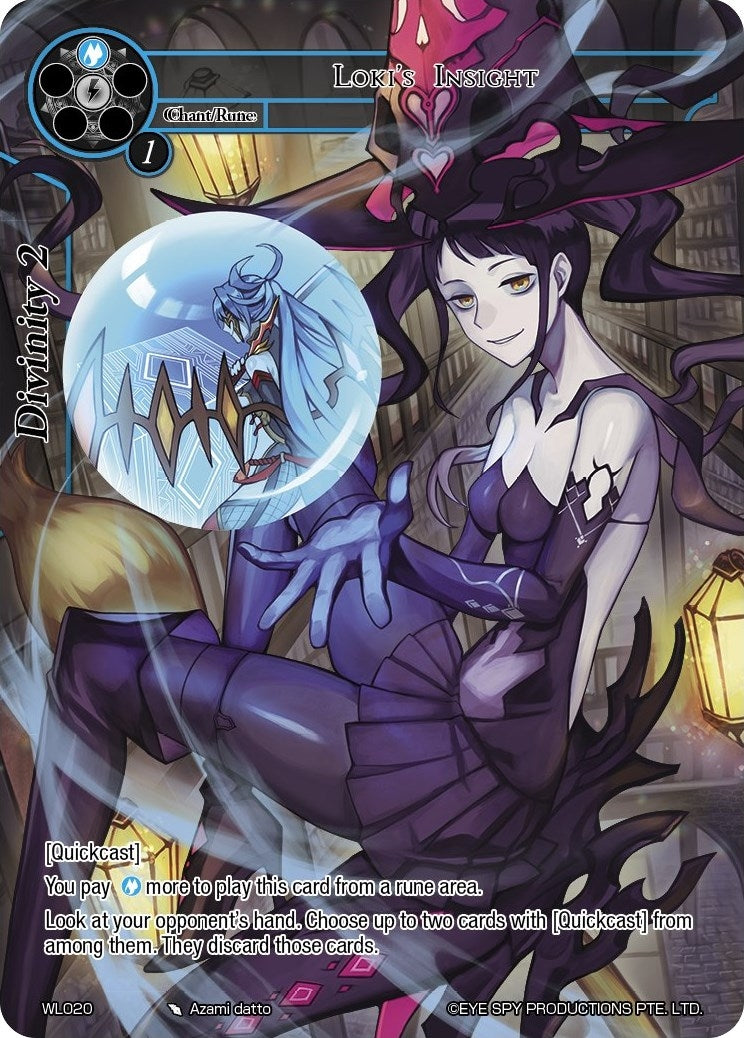 Image for Loki's Insight (Promo Cards) (WL020) - Force of Will