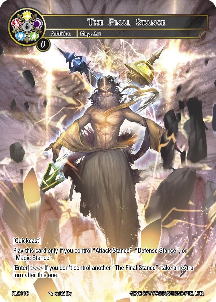 Image for The Final Stance (Promo Cards) (RL2110) - Force of Will