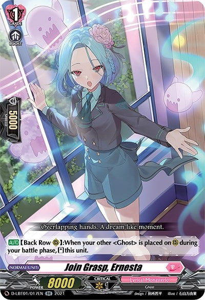 Image for Join Grasp, Ernesta (D-LBT01: Lyrical Melody) (D-LBT01/017EN) - Cardfight Vanguard
