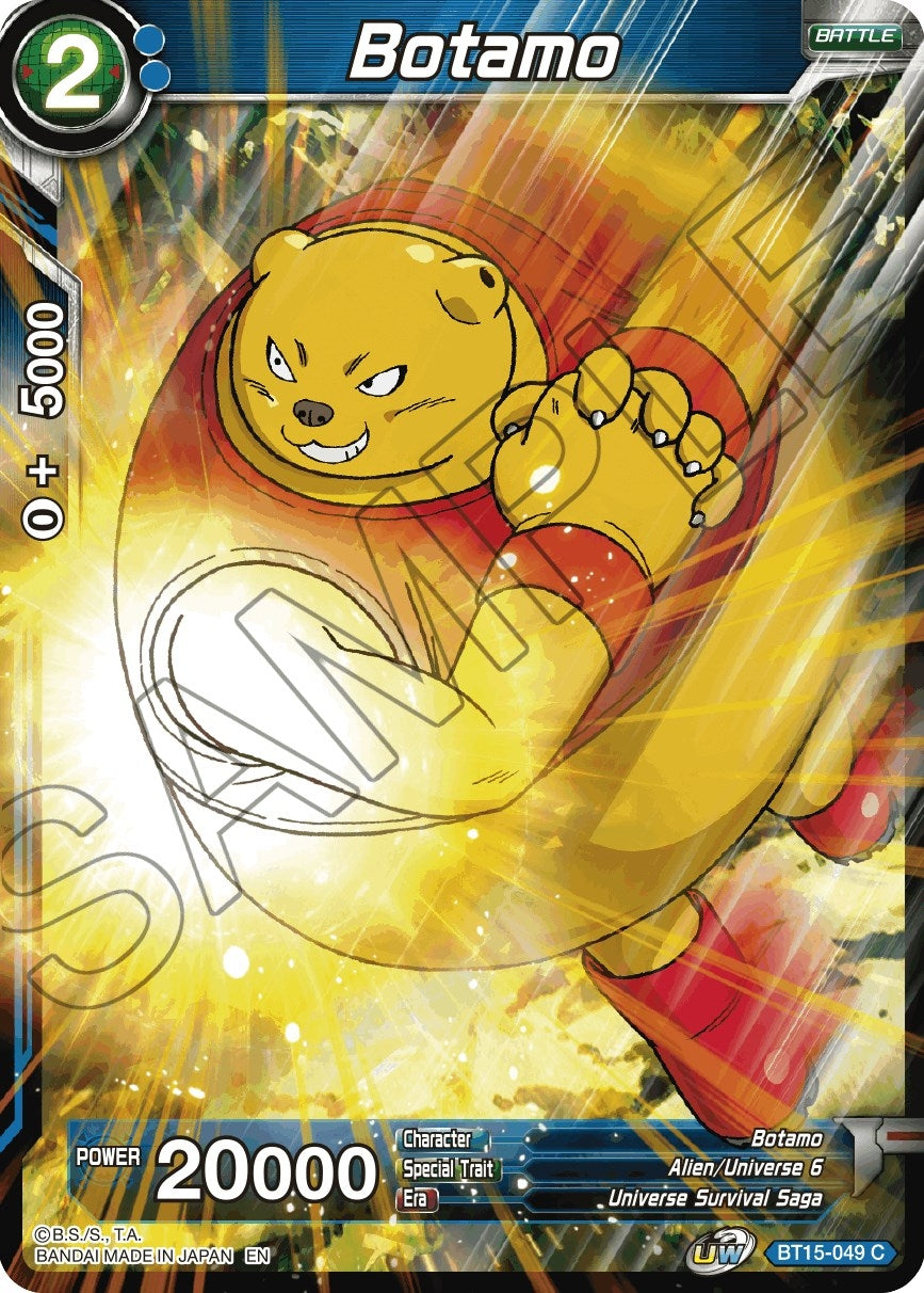 Image for Botamo (Saiyan Showdown) (BT15-049) - Dragon Ball Super: Masters