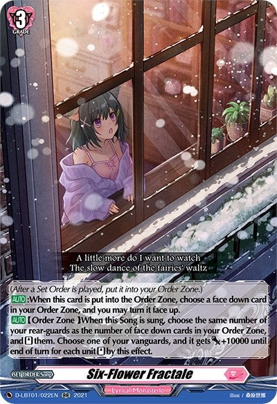 Image for Six-Flower Fractale (D-LBT01: Lyrical Melody) (D-LBT01/022EN) - Cardfight Vanguard