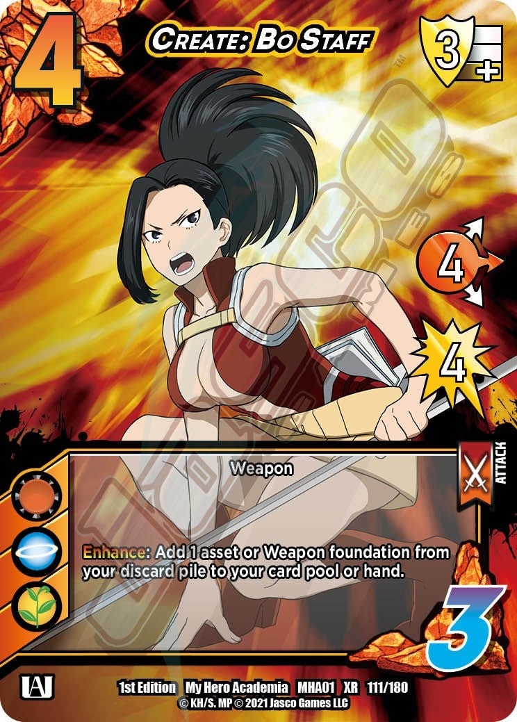 Image for Create: Bo Staff (XR) (UniVersus: My Hero Academia) (111/180) - UniVersus