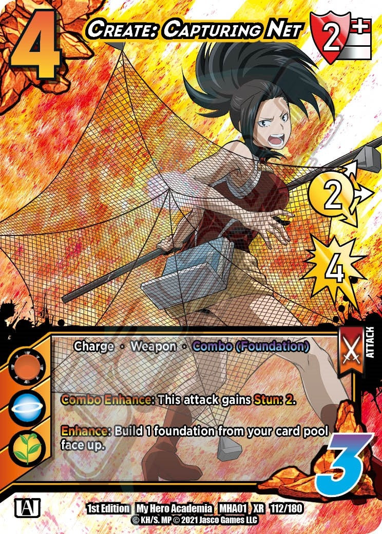 Image for Create: Capturing Net (XR) (UniVersus: My Hero Academia) (112/180) - UniVersus