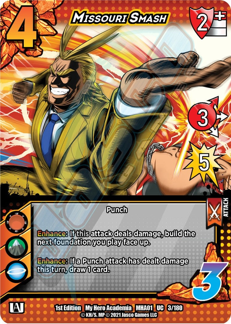 Image for Missouri Smash (UniVersus: My Hero Academia) (3/180) - UniVersus