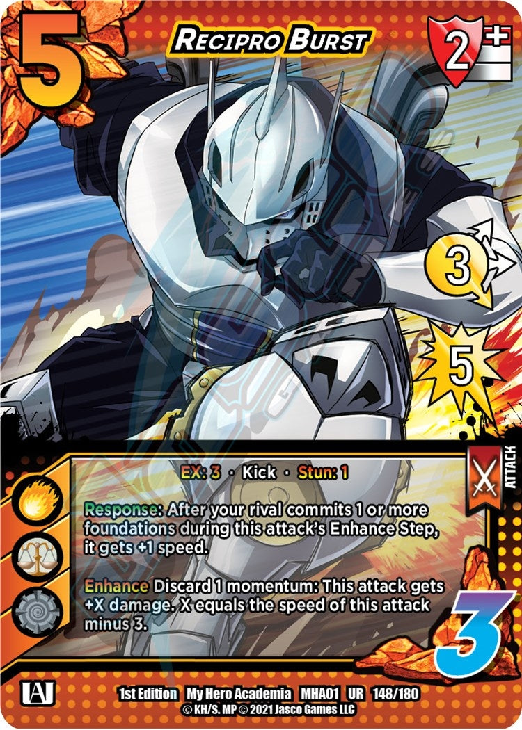 Image for Recipro Burst (UniVersus: My Hero Academia) (148/180) - UniVersus