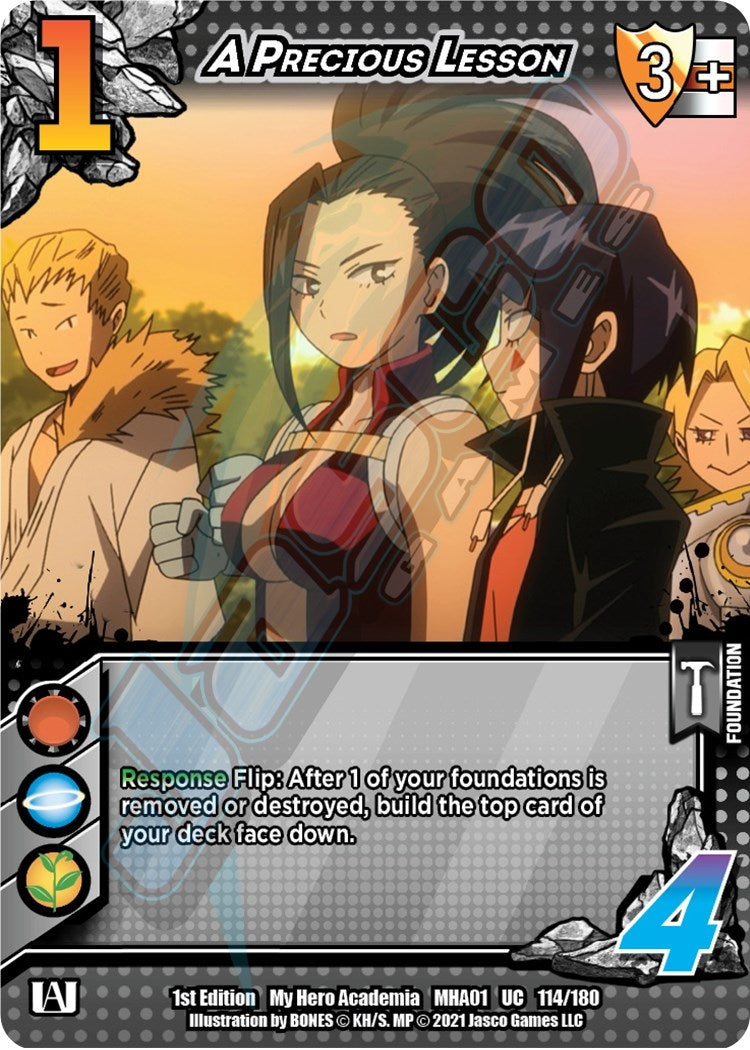 Image for A Precious Lesson (UniVersus: My Hero Academia) (114/180) - UniVersus